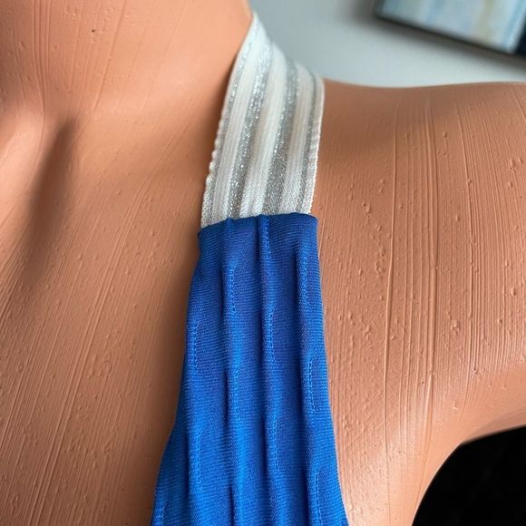 Brazilian LOVEFIT JUMPSUIT- NWOT IN ROYAL BLUE - Picture 9 of 14